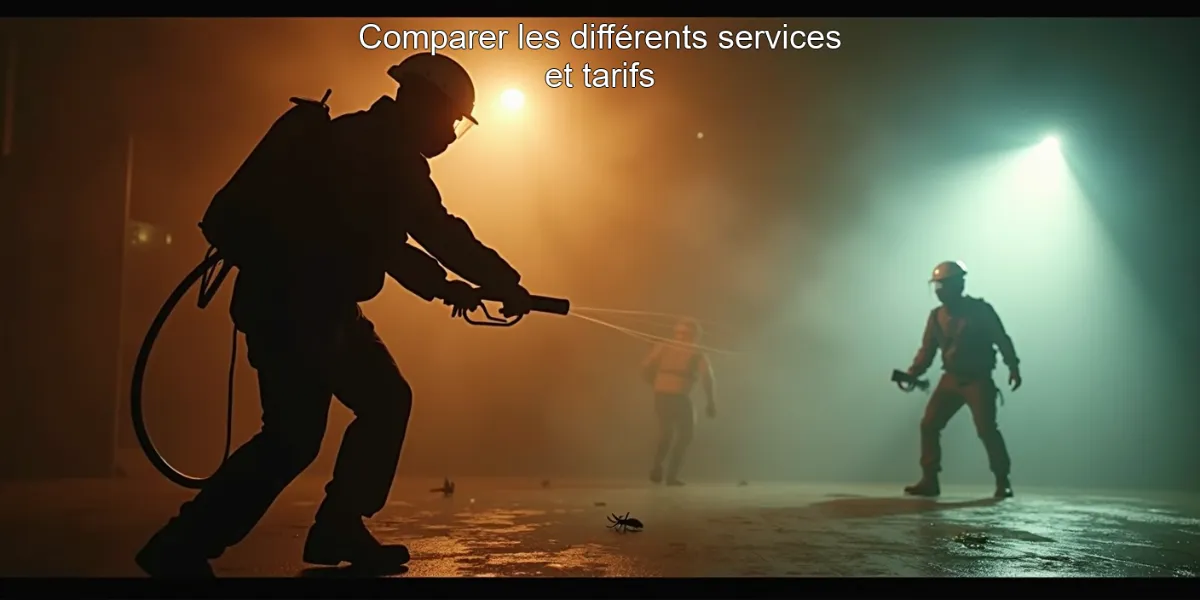 Comparer les différents services et tarifs