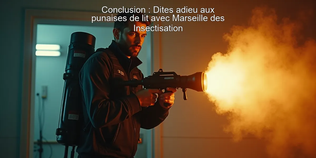 Conclusion : Dites adieu aux punaises de lit avec Marseille des Insectisation