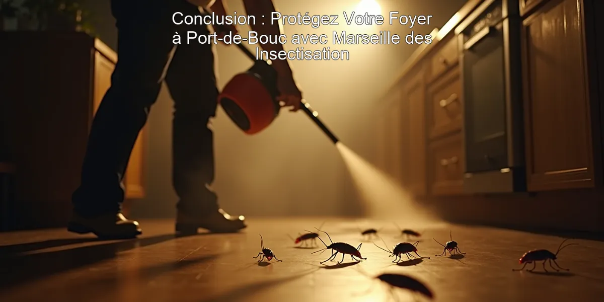 Conclusion : Protégez Votre Foyer à Port-de-Bouc avec Marseille des Insectisation