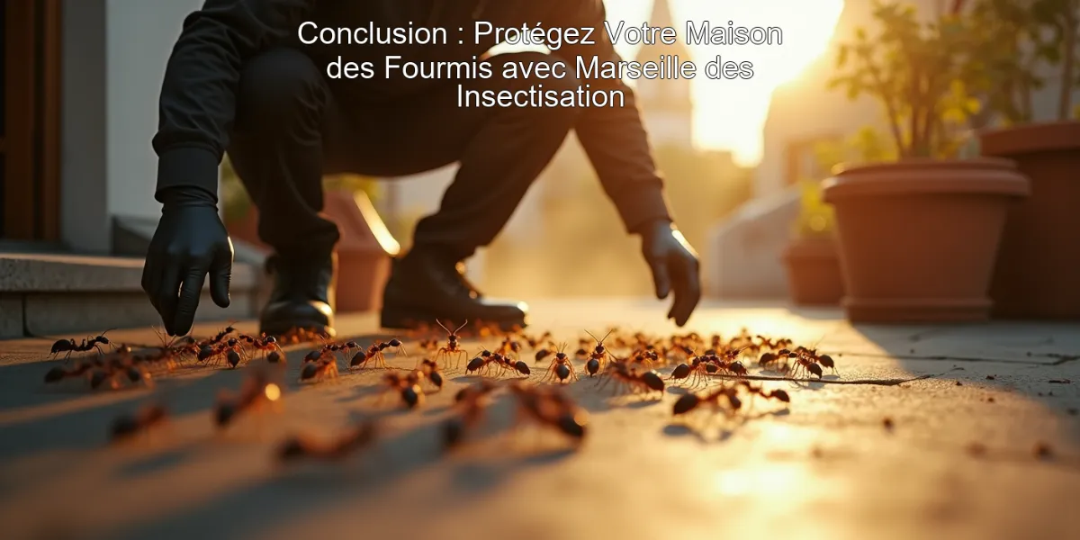 Conclusion : Protégez Votre Maison des Fourmis avec Marseille des Insectisation