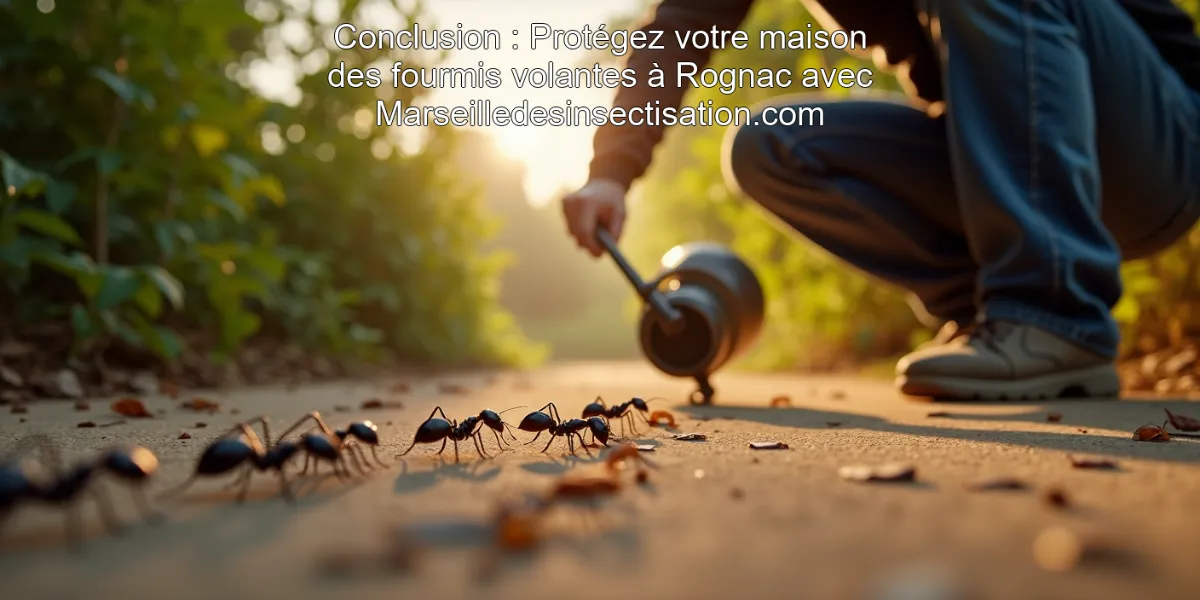Conclusion : Protégez votre maison des fourmis volantes à Rognac avec Marseilledesinsectisation.com