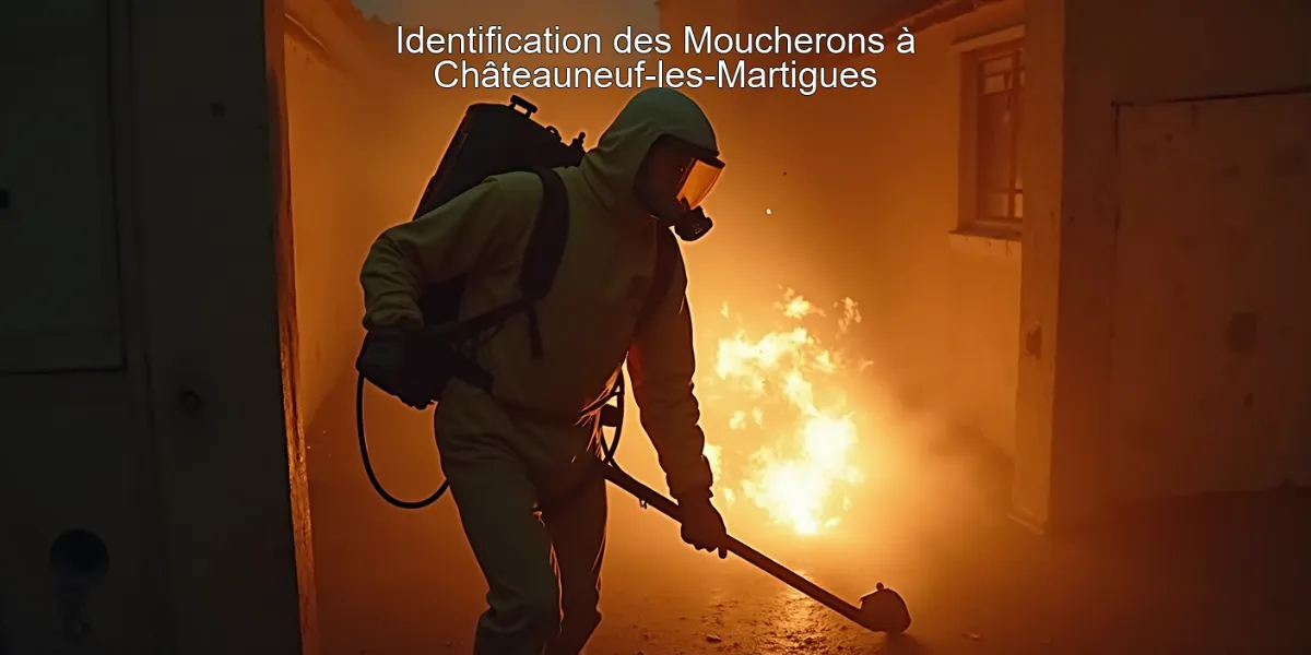 Identification des Moucherons à Châteauneuf-les-Martigues