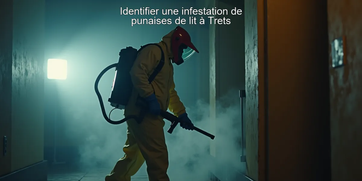 Identifier une infestation de punaises de lit à Trets