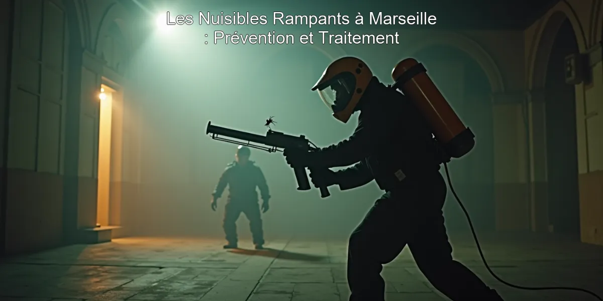 Les Nuisibles Rampants à Marseille : Prévention et Traitement