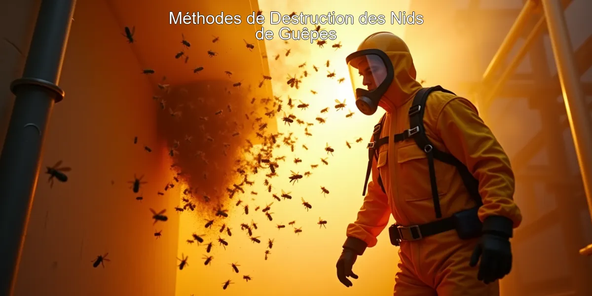 Méthodes de Destruction des Nids de Guêpes