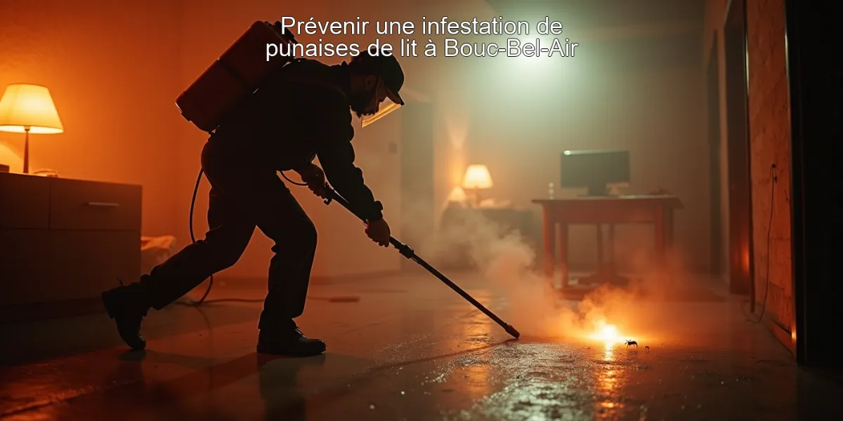 Prévenir une infestation de punaises de lit à Bouc-Bel-Air