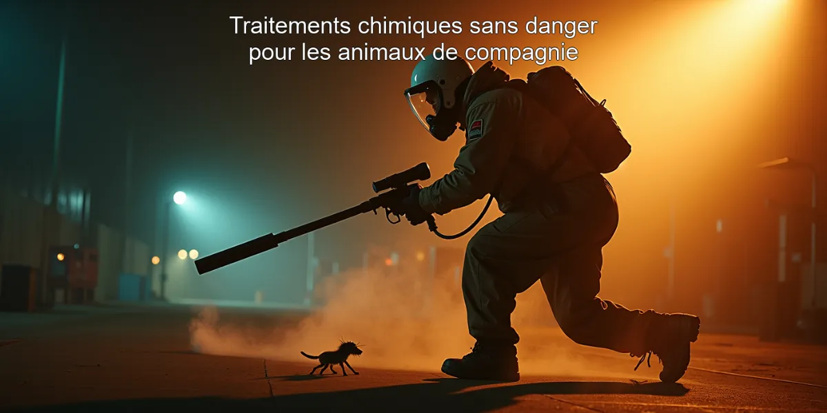 Traitements chimiques sans danger pour les animaux de compagnie