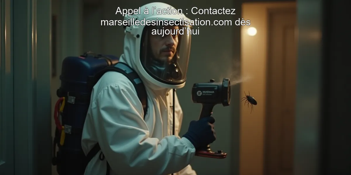 Appel à l’action : Contactez marseilledesinsectisation.com dès aujourd’hui