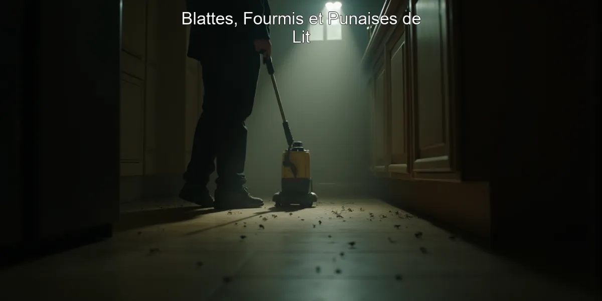 Blattes, Fourmis et Punaises de Lit