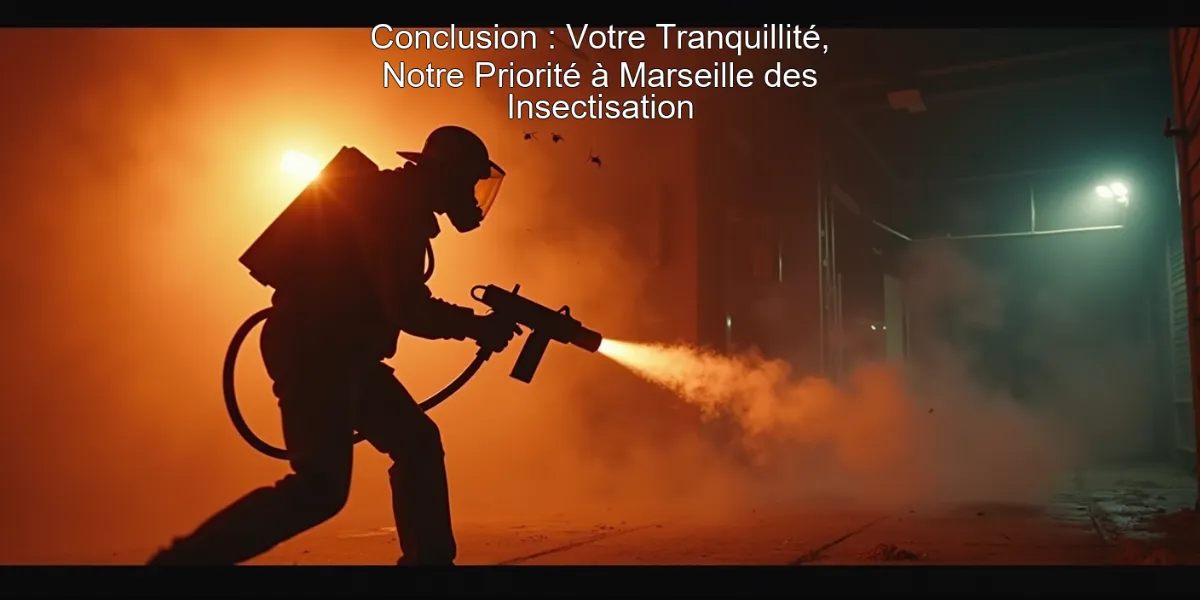 Conclusion : Votre Tranquillité, Notre Priorité à Marseille des Insectisation