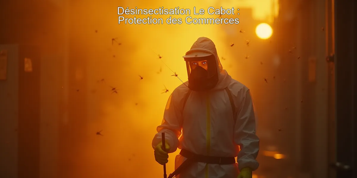 Désinsectisation Le Cabot : Protection des Commerces