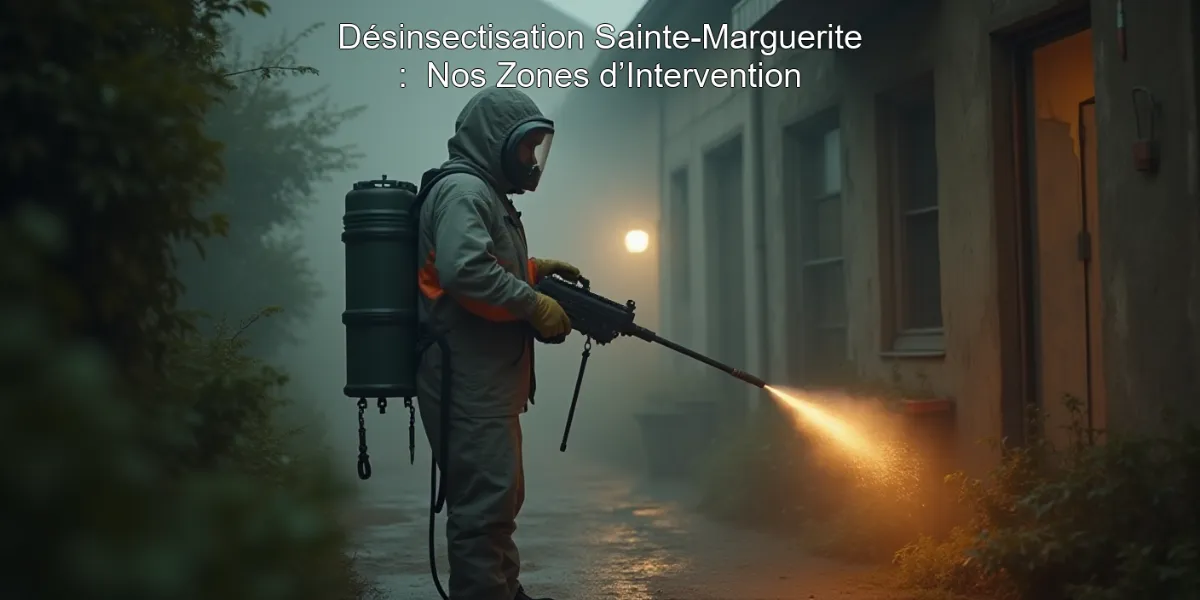 Désinsectisation Sainte-Marguerite :  Nos Zones d’Intervention