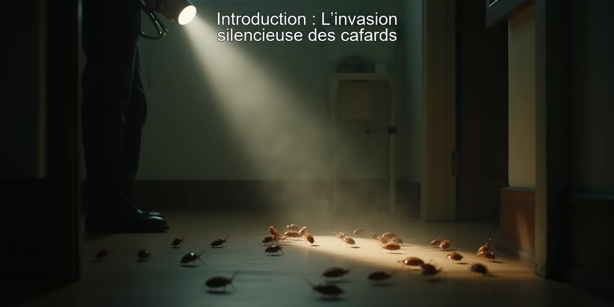 Introduction : L’invasion silencieuse des cafards