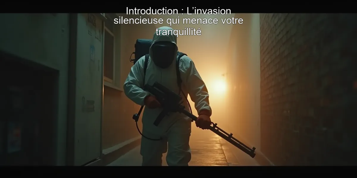 Introduction : L’invasion silencieuse qui menace votre tranquillité