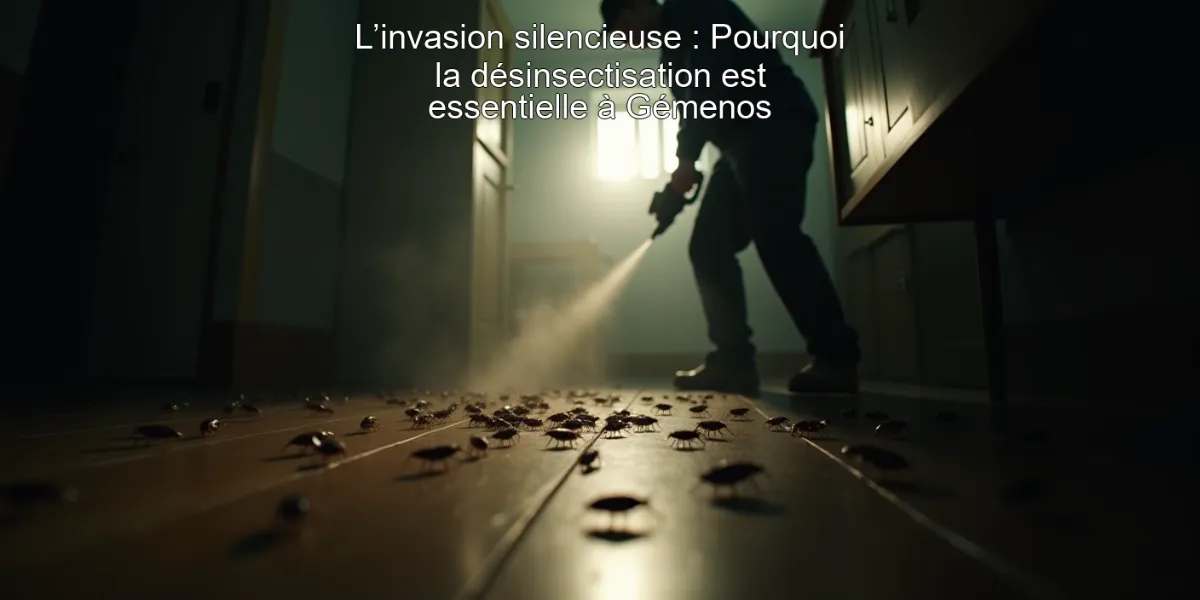 L’invasion silencieuse : Pourquoi la désinsectisation est essentielle à Gémenos