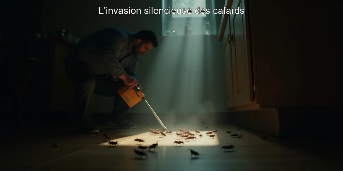 L’invasion silencieuse des cafards