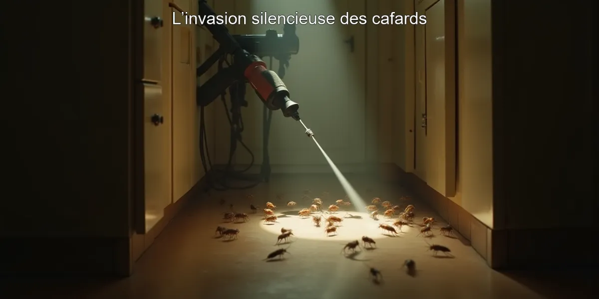 L’invasion silencieuse des cafards