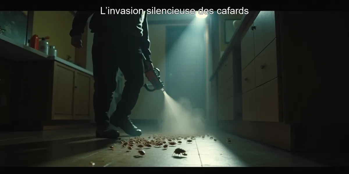 L’invasion silencieuse des cafards