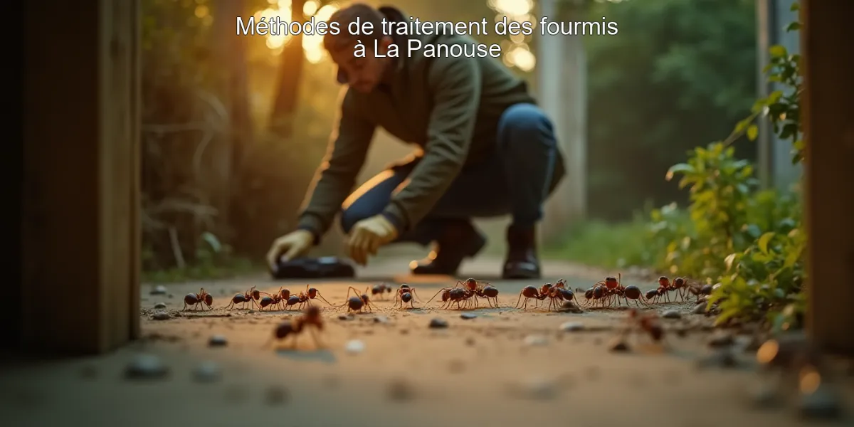 Méthodes de traitement des fourmis à La Panouse