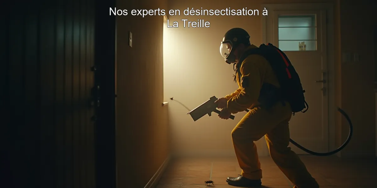 Nos experts en désinsectisation à La Treille